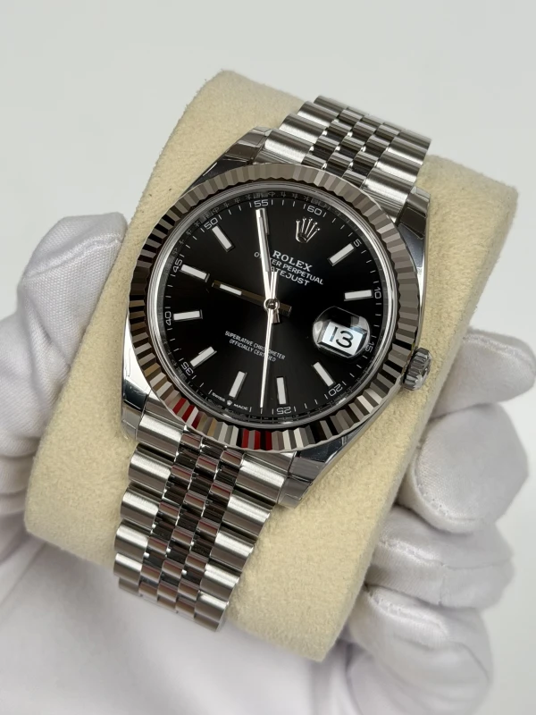 Rolex 41 mm, steel and white gold 126334-0018 3
