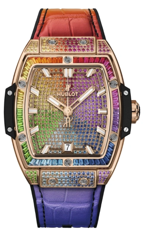 KING GOLD BLUE DIAMONDS 39 mm