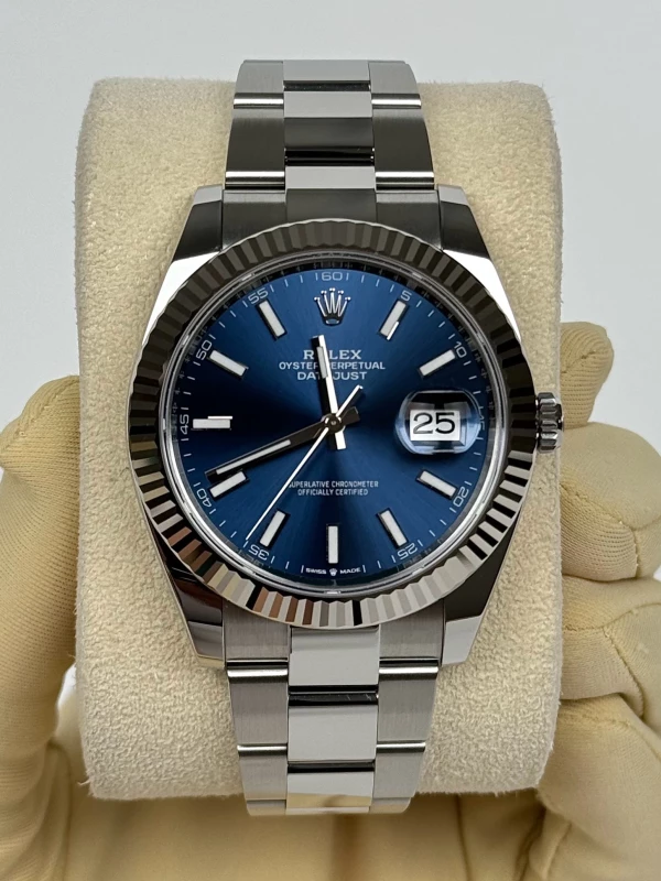 Rolex 41 mm, steel and white gold  126334-0001 2