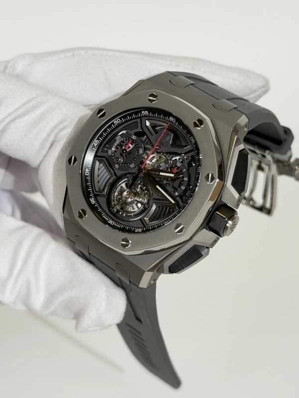 Audemars Piguet Selfwinding Tourbillon Chronograph 26622TI.GG.D002CA.01 4