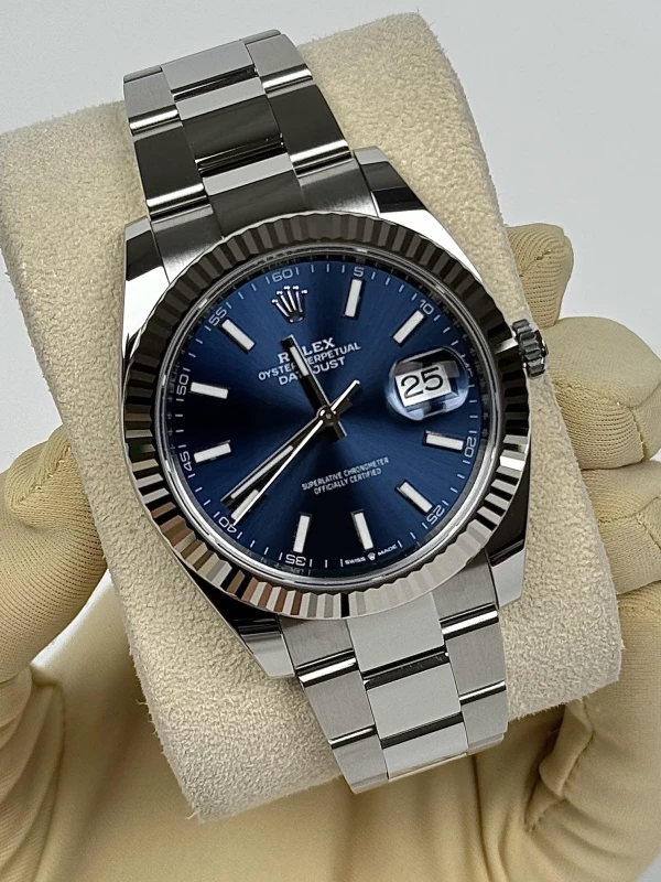 Rolex 41 mm, steel and white gold  126334-0001 3