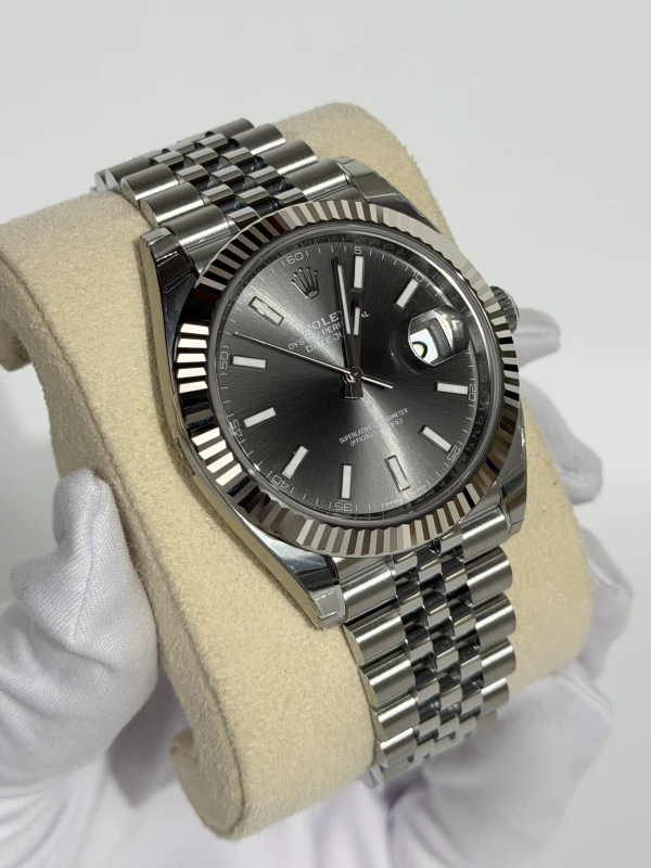 Rolex 41mm Steel and White Gold 126334-0014 2