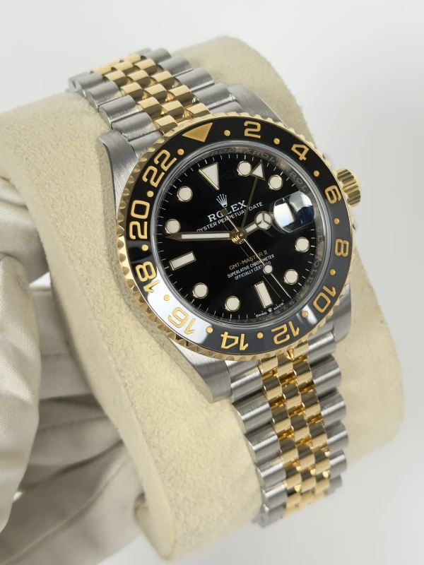 Rolex GMT Master II 40mm Steel and Yellow Gold 126713grnr-0001 2