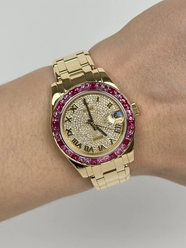 Rolex Yellow Gold 34 mm 81348 SARO 8