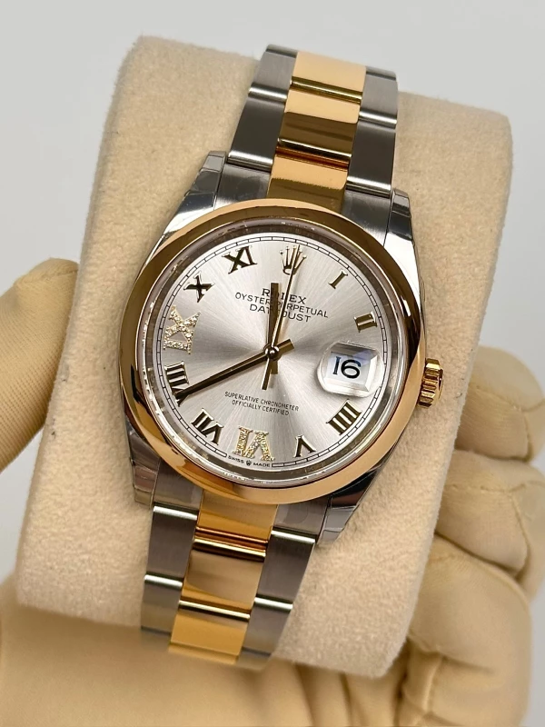 Rolex 36mm Steel and Yellow Gold 126203-0032 4