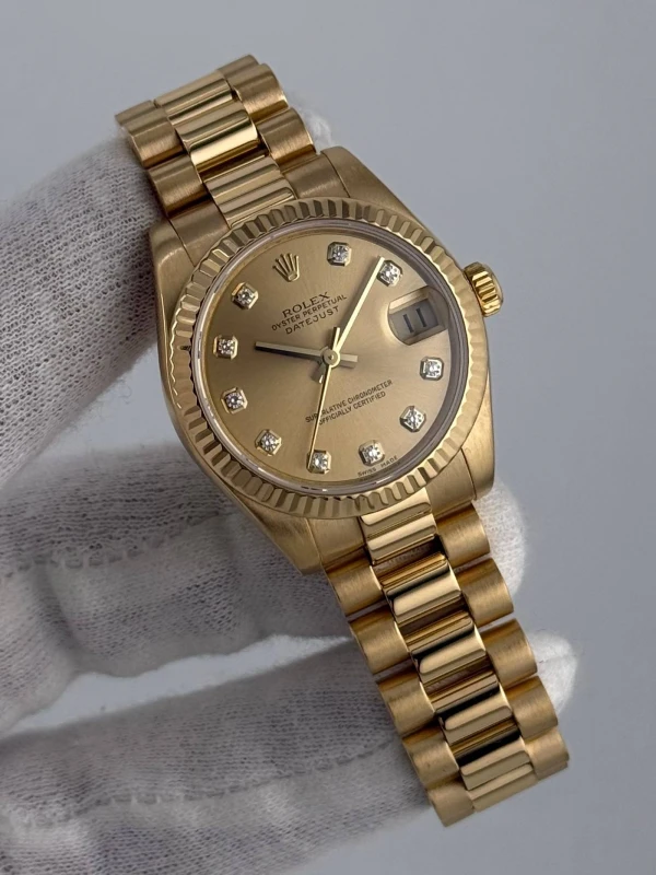 Rolex 31mm Yellow Gold 178278-0018 5