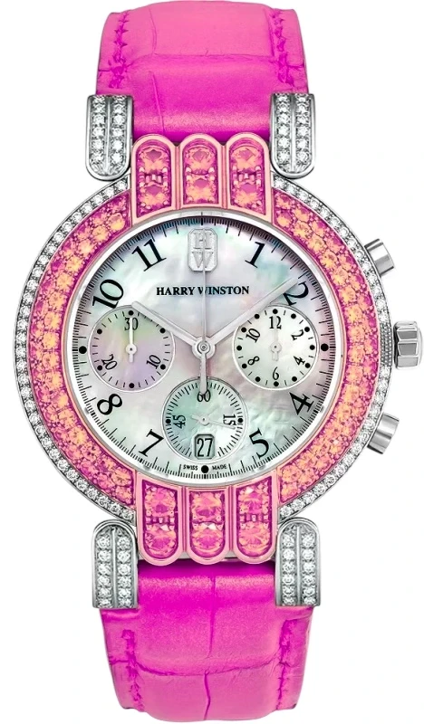 Harry Winston CHRONOGRAPH DIAMOND 200/MCQB37.WR PNK 1