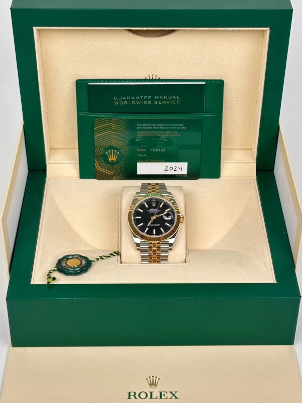 Rolex 41mm Steel and Yellow Gold 126333-0014 5