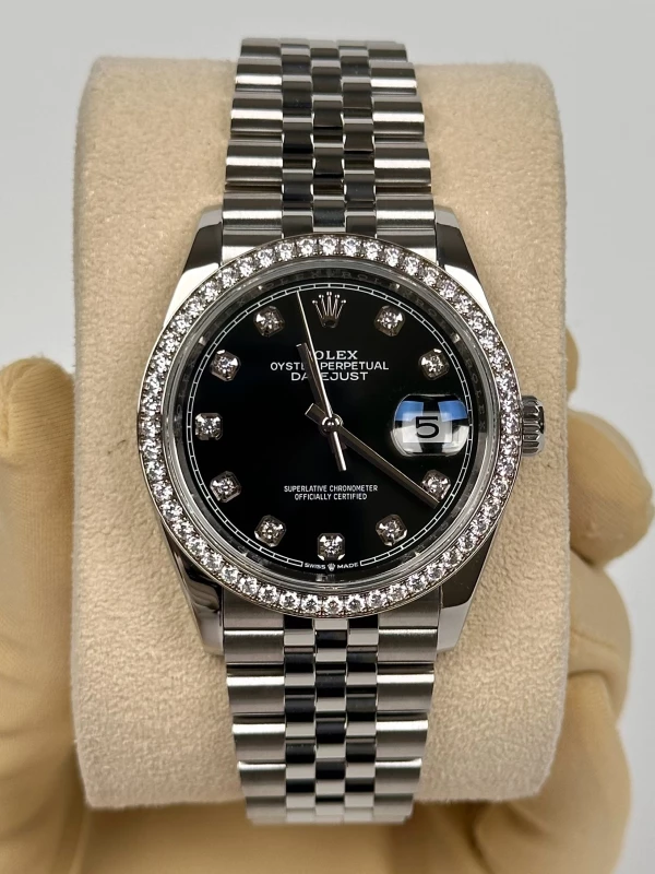 Rolex 36mm Steel and White Gold 126284RBR-0019 2