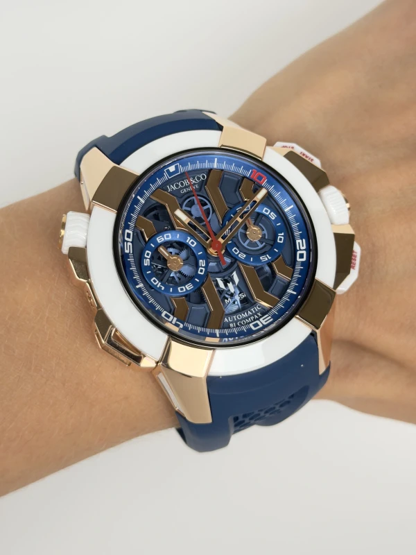 Jacob & Co Chrono Messi Rose Gold EC313.42.PE.AA.A 7