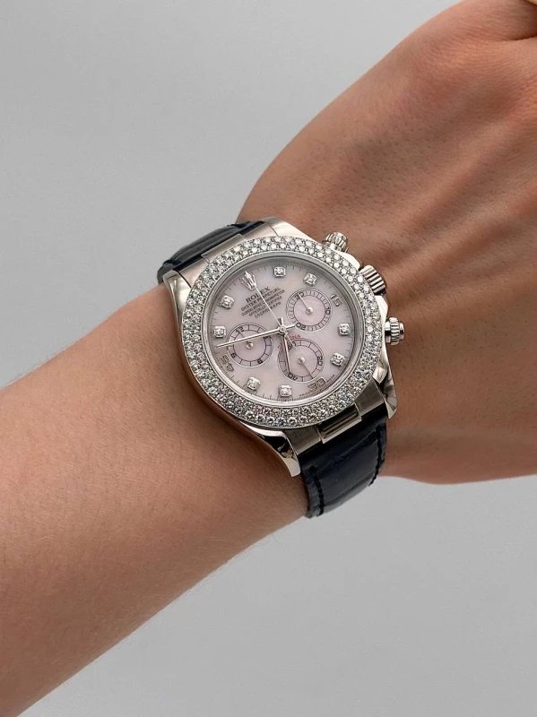 Rolex Cosmograph 40mm White Gold 116519 mopdiaw 6