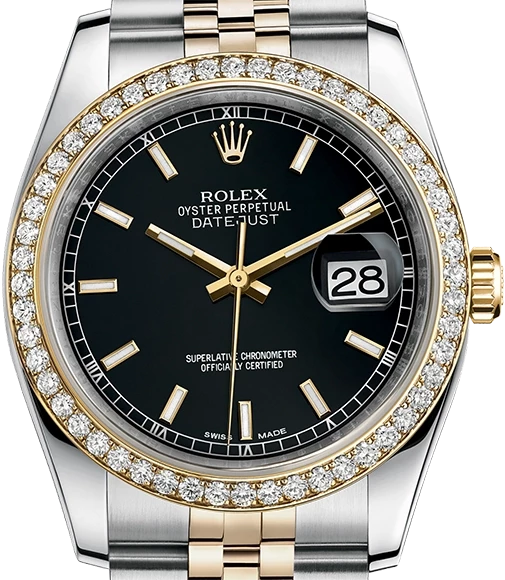 Rolex 36mm Steel and Yellow Gold 116243 bkij 2