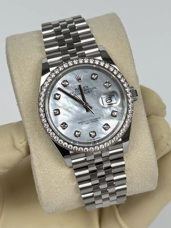 Rolex 36mm Steel and White Gold 126284rbr-0011 3