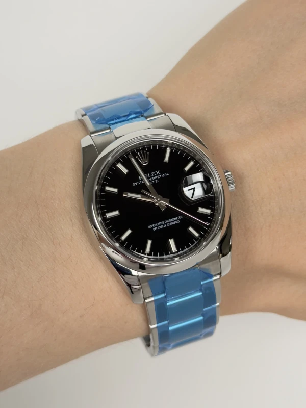 Rolex  34 mm, Oystersteel 115200-0004 4