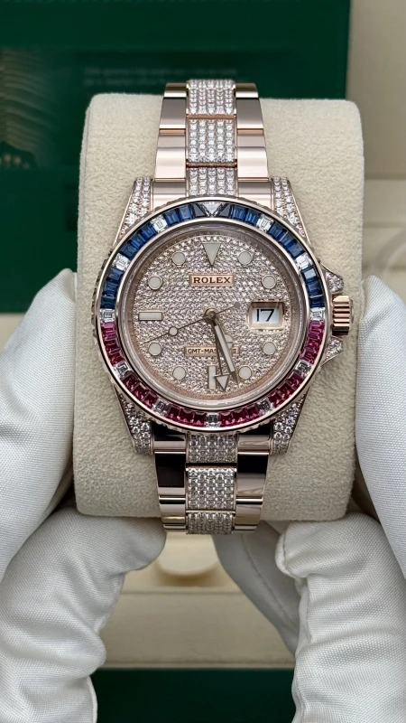 Rolex 40 mm, Everose gold 126755SARU-2 2