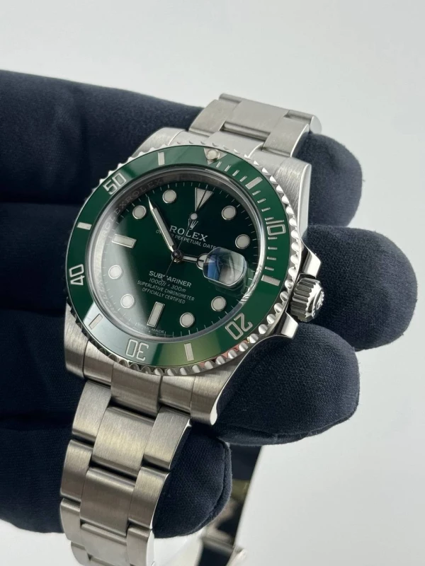 Rolex Date 40mm Steel Ceramic 116610lv-0002 9