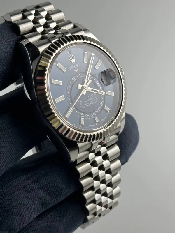 Rolex 42mm Steel and White Gold 326934-0004 7