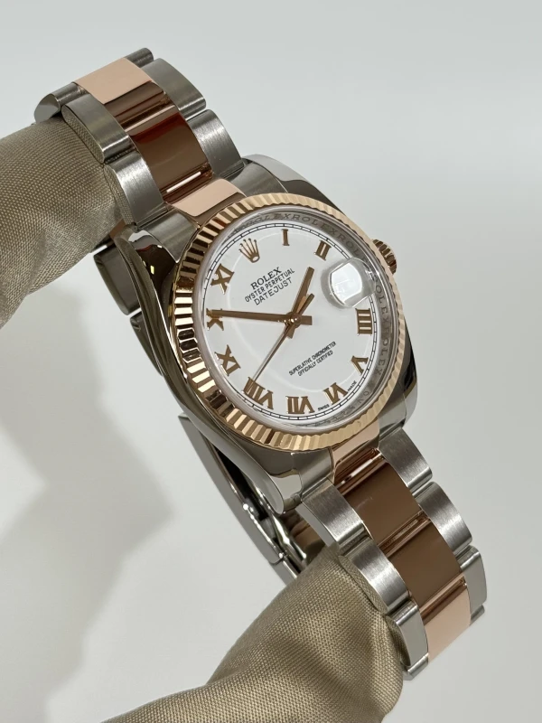 Rolex Datejust 36mm Steel and Everose Gold 116231-0092 2