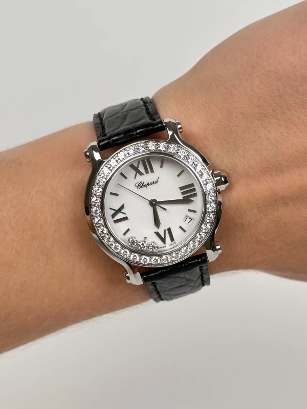 Chopard Round 36mm 3 Diamonds  278475-3016 9