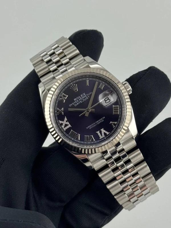 Rolex 36mm Steel and White Gold 126234-0021 9