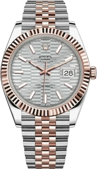 Datejust 41mm Steel and Everose Gold