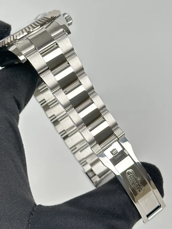 Rolex 42mm Steel and White Gold 326934-0003 6
