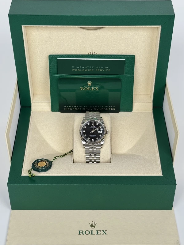 Rolex 36mm Steel and White Gold 126234-0027 5