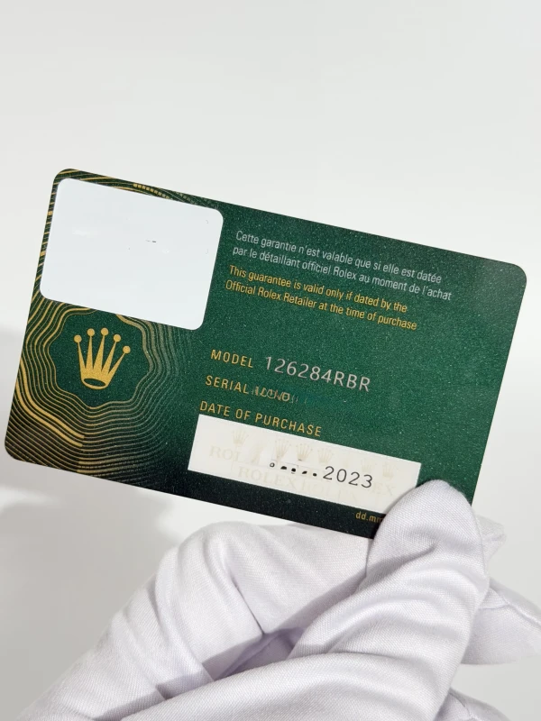 Rolex Datejust 36mm Steel and White Gold 126284rbr-0039 5