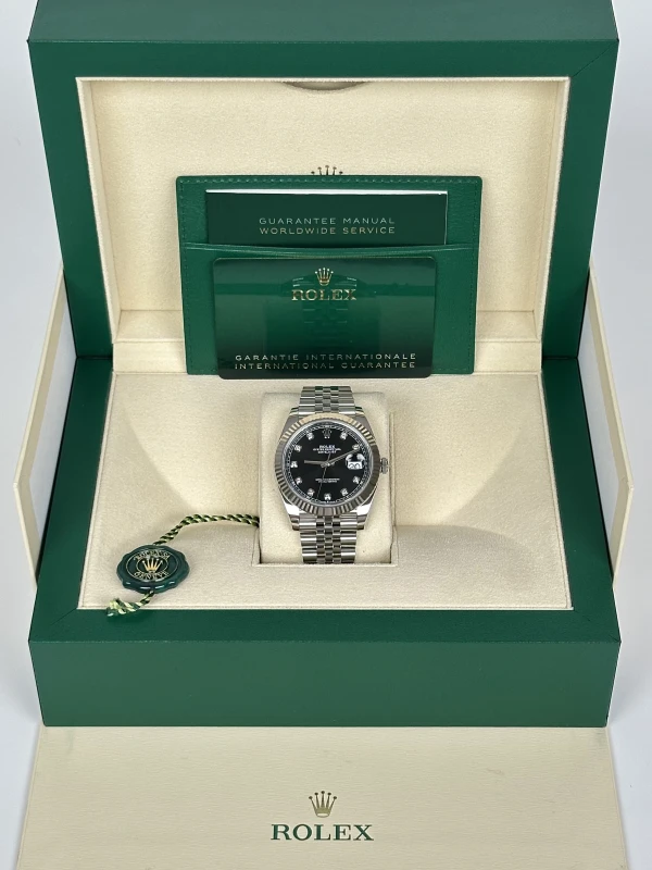 Rolex 41 Oystersteel and white gold 126334-0012 5