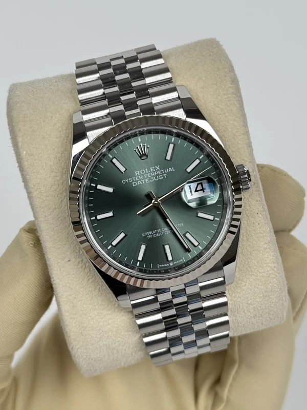 Rolex 36mm Steel and White Gold 126234-0051 3