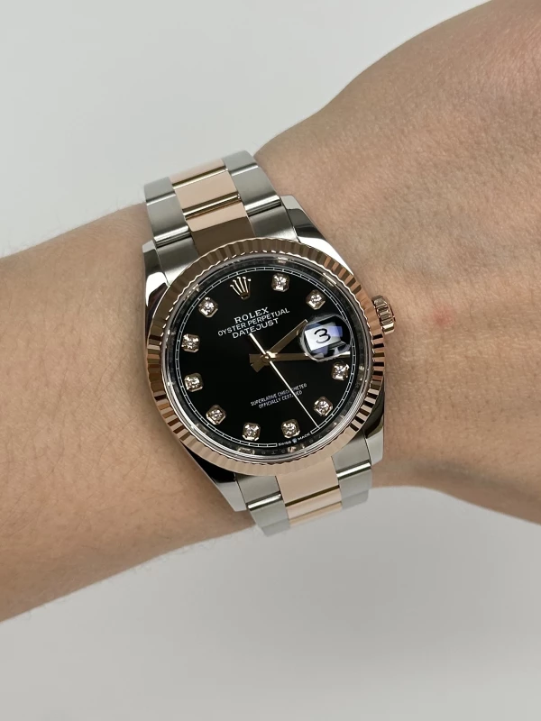 Rolex 36 mm, Oystersteel and Everose gold 126231-0020 8