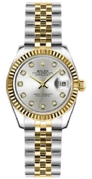 Rolex Datejust 26mm Steel and Yellow Gold 179173 sdj изображение - 1