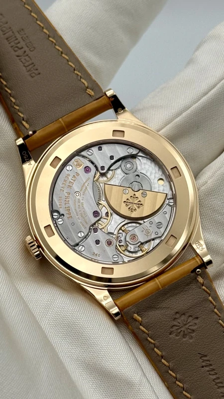 Patek Philippe Rare Handcrafts Manta Rays on a Sand-Colored Ground 5077/100R-064 6