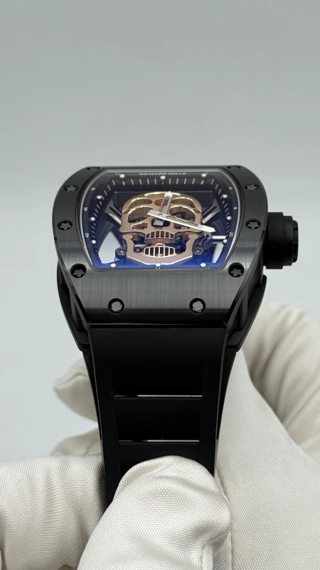 Richard Mille Skull Tourbillon Gold RM 52-01 AN CA-TZP 5