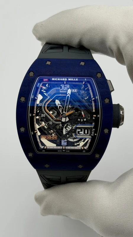 Richard Mille Blue and White Quartz TPT RM30-01 FQ 2