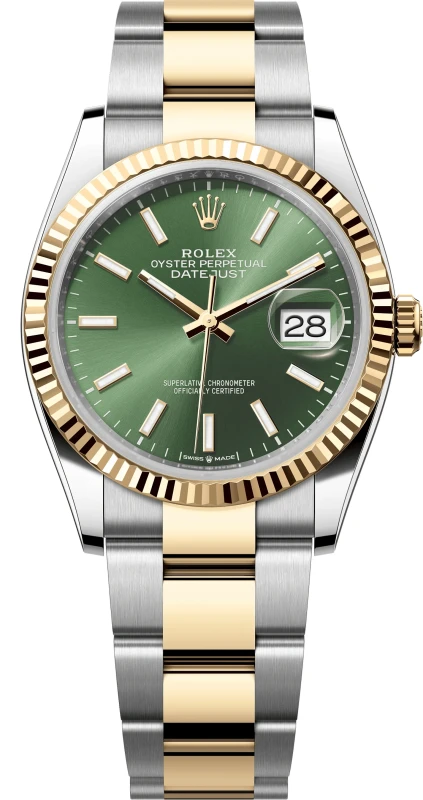 Datejust 36mm Steel and Yellow Gold