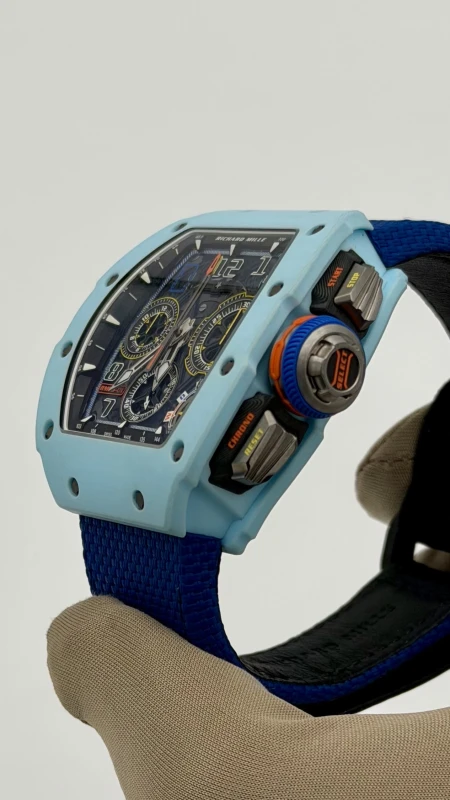 Richard Mille Pastel Blue Quartz TPT RM 65-01 Quartz TPT 5