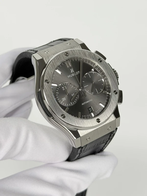 Hublot Racing Grey Chronograph Titanium 45 mm  521.NX.7071.LR 3