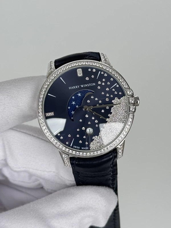 Harry Winston Diamond Drops 39mm MIDQMP39WW004 3