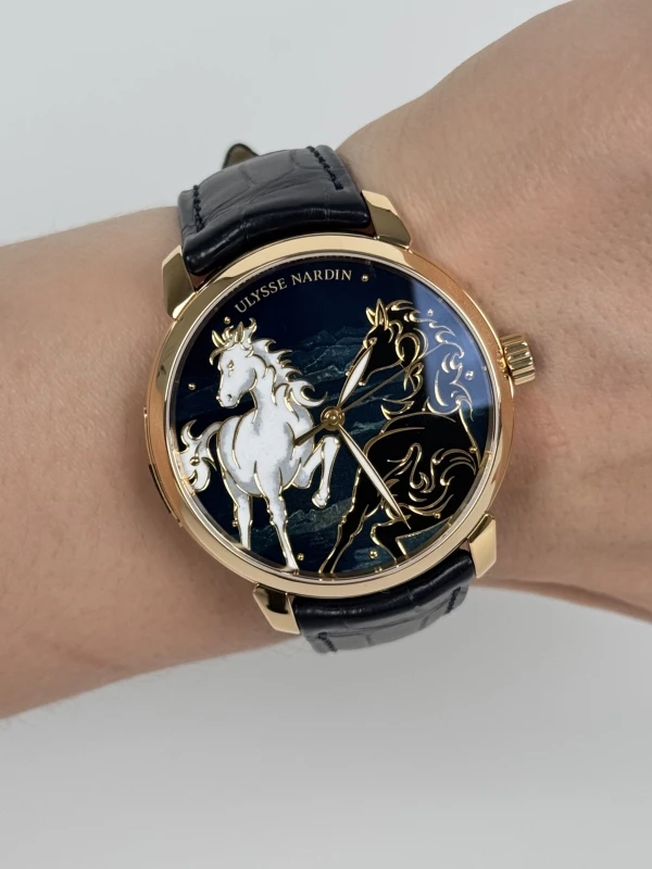 Ulysse Nardin Classico Horse 8156-111-2/CHEVAL 8