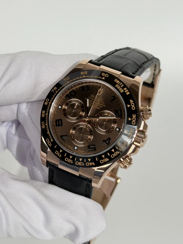 Rolex Cosmograph 40mm Everose Gold 116515 Chocolate Brown 3