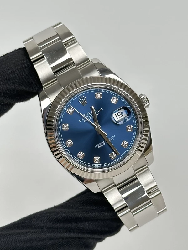 Rolex 41 mm, steel and white gold 126334-0015 2