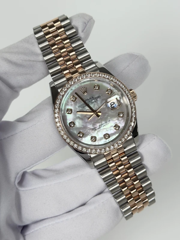 Rolex 36mm Steel and Everose Gold 126281rbr-0009 2
