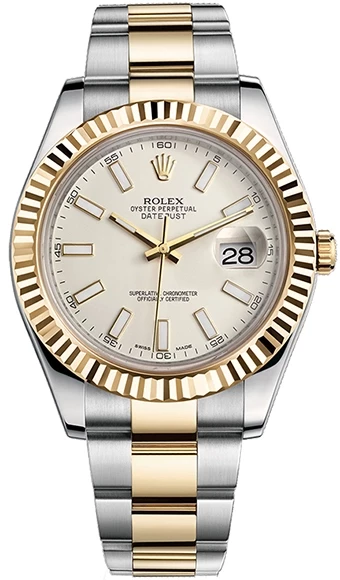 Datejust II 41mm Steel and Yellow Gold