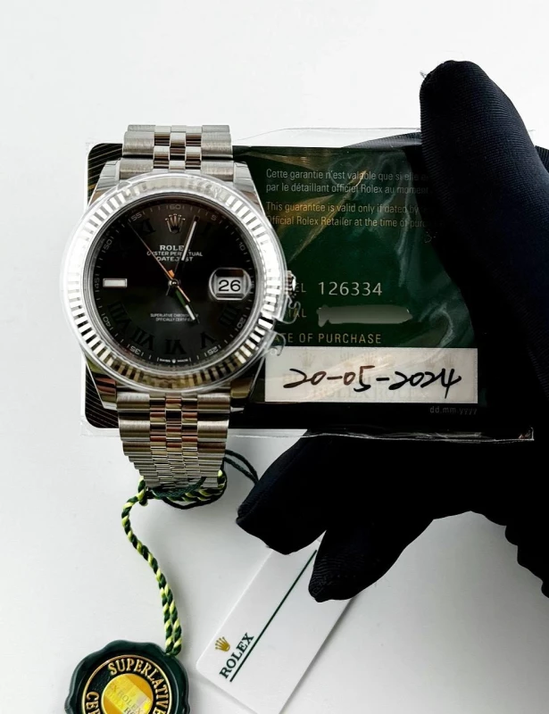 Rolex 41mm Steel and White Gold 126334-0022 3