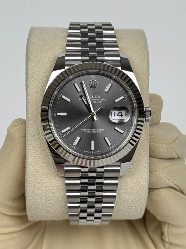 Rolex 41mm Steel and White Gold 126334-0014 2