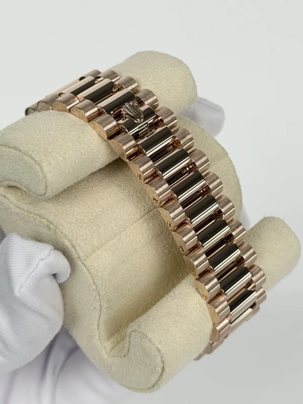 Rolex 36mm Everose Gold 128345rbr-0040 5