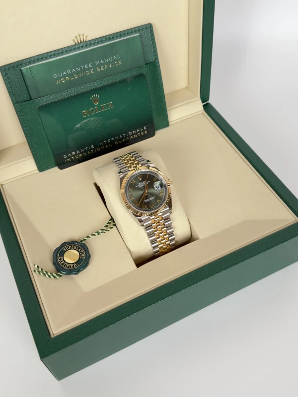 Rolex Datejust 36mm Steel and Yellow Gold 126233-0053 5
