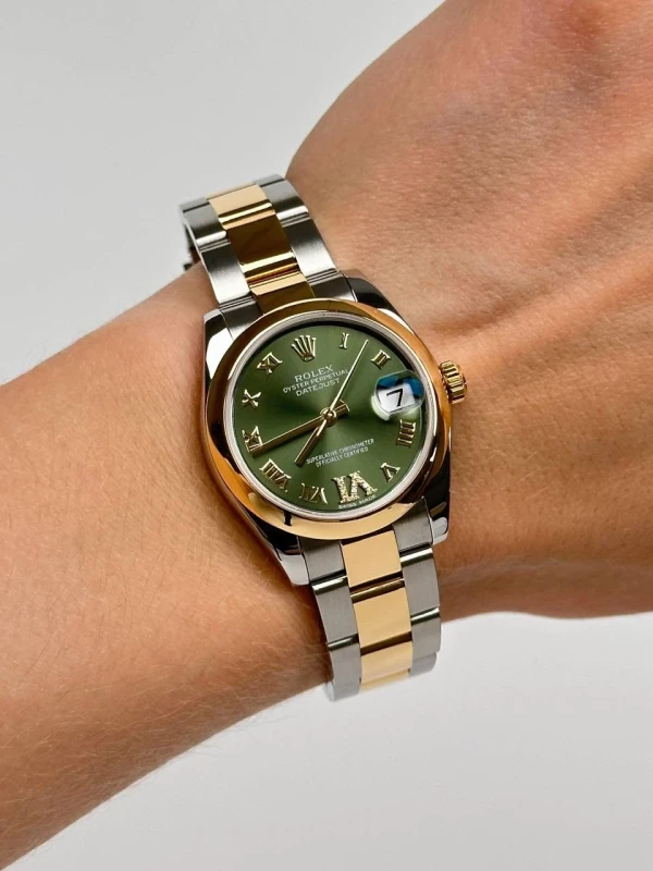 Rolex 31 mm, Oystersteel and yellow gold 178243-0076 8