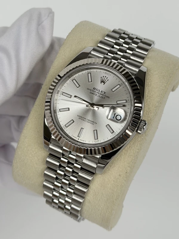 Rolex 41 mm, steel and white gold 126334-0004 3